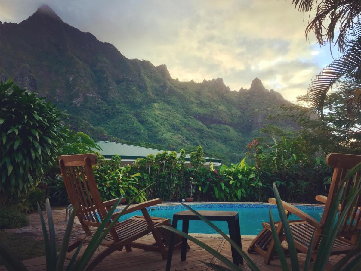 Fare Haurevaiti Moorea Paopao Exteriör bild