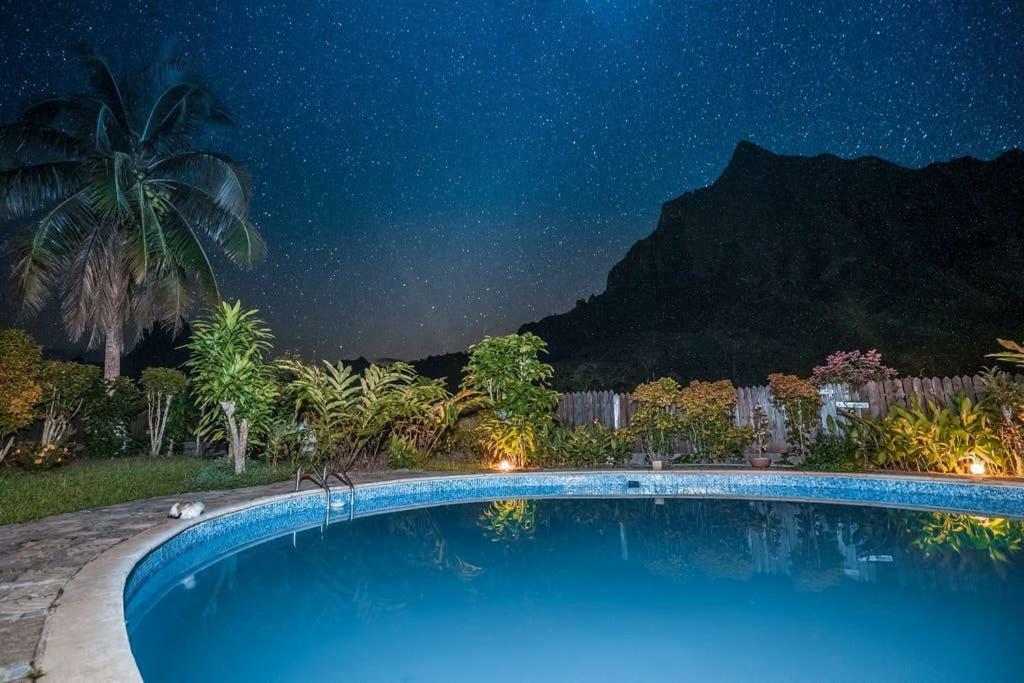 Fare Haurevaiti Moorea Paopao Exteriör bild