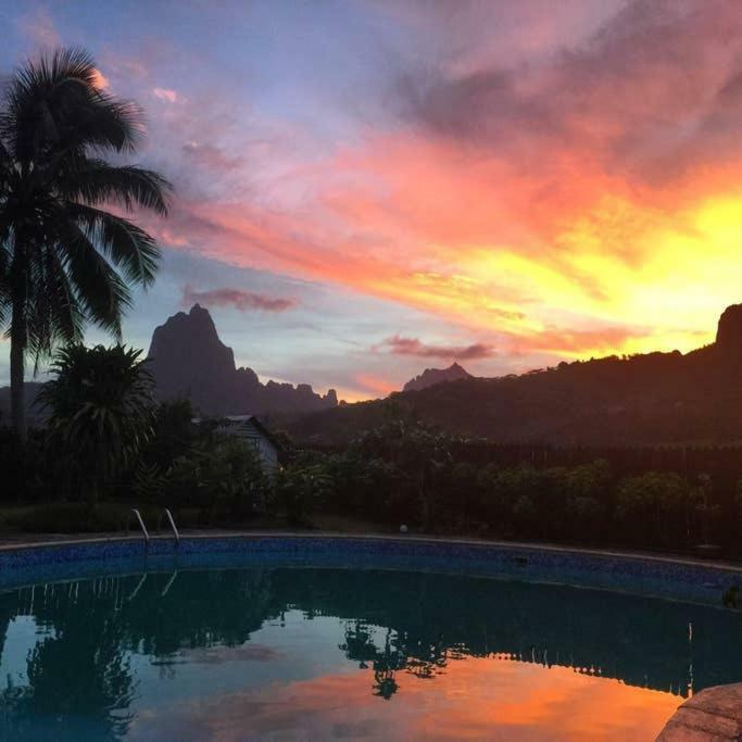 Fare Haurevaiti Moorea Paopao Exteriör bild